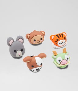 JIBBITZ 3D ANIMAL FACES CC MULTI NONE