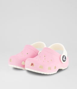 GLOW CLASSIC CLOG TDLR CC FLAMINGO PINK EVA