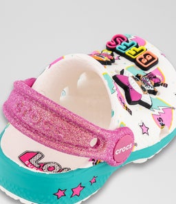 LOL SURPRISE BFF CLOG TDLR CC WHITE PINK EVA