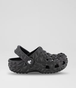 GEOMETRIC CLOG JUNIOR CC BLACK EVA