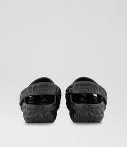 GEOMETRIC CLOG JUNIOR CC BLACK EVA