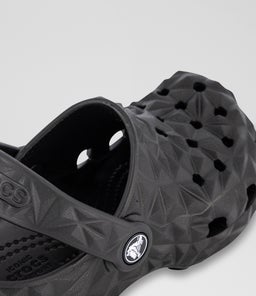 GEOMETRIC CLOG JUNIOR CC BLACK EVA