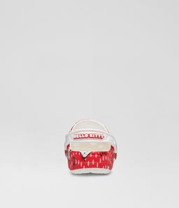 HK CLASSIC CLOG JNR CC RED WHITE EVA