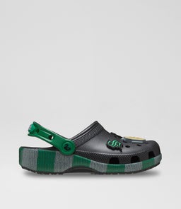 HARRY POTTER CLOG JNR CC BLACK GREEN GREY EVA