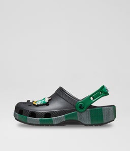 HARRY POTTER CLOG JNR CC BLACK GREEN GREY EVA