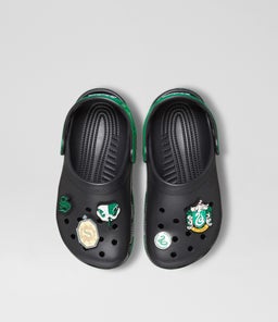 HARRY POTTER CLOG JNR CC BLACK GREEN GREY EVA