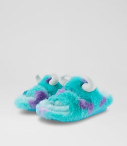 MONSTERS INC CLOG YTH CC BLUE EVA
