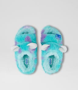 MONSTERS INC CLOG YTH CC BLUE EVA