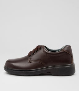 DAYTONA YTH E CK BROWN LEATHER