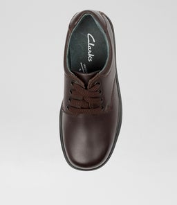 DAYTONA YTH E CK BROWN LEATHER