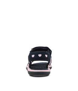 202790 FERN JNR CK NAVY PINK SMOOTH