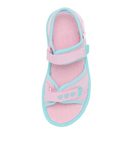 202790 FERN JNR CK PINK TURQUOISE SMOOTH