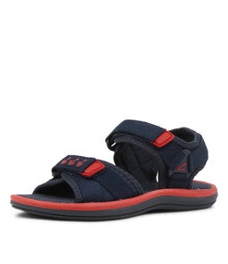 202791 FINN JNR CK NAVY RED SMOOTH