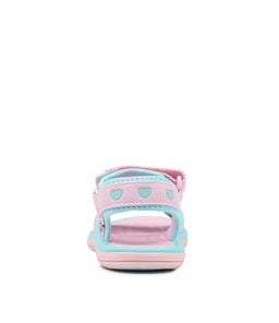 202790 FERN TOT CK PINK TURQUOISE SMOOTH