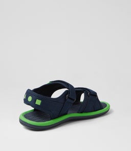 FINN TDLR CK NAVY GREEN SMOOTH