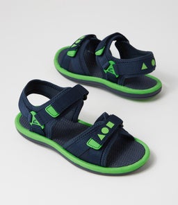 FINN TDLR CK NAVY GREEN SMOOTH