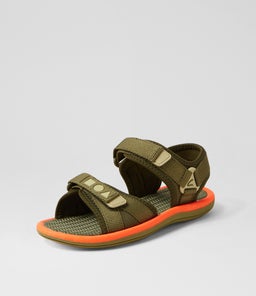 FINN TDLR CK DARK OLIVE BRIGHT ORANGE SMOOTH