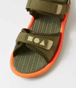 FINN TDLR CK DARK OLIVE BRIGHT ORANGE SMOOTH