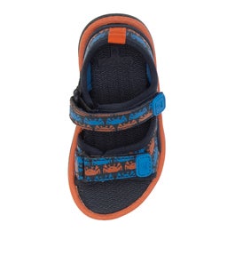 202789 FISHER TOT CK NAVY TANGERINE SMOOTH