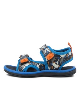 202789 FISHER TOT CK NAVY BLUE SHARKS SMOOTH
