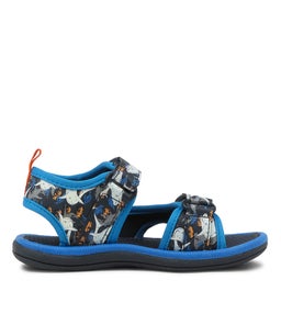 202789 FISHER TOT CK NAVY BLUE SHARKS SMOOTH