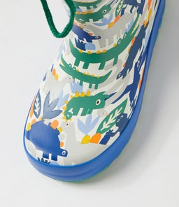 PUDDLES JUNIOR CK BLUE GREEN RUBBER