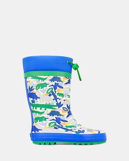 PUDDLES TODDLER CK BLUE GREEN RUBBER