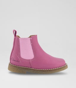 CHELSEA TODDLER CK MAUVE LEATHER