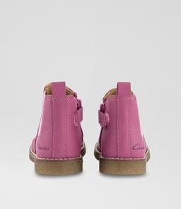 CHELSEA TODDLER CK MAUVE LEATHER