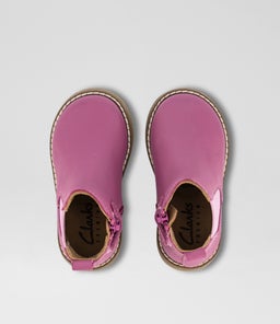 CHELSEA TODDLER CK MAUVE LEATHER