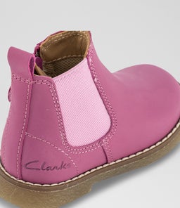 CHELSEA TODDLER CK MAUVE LEATHER