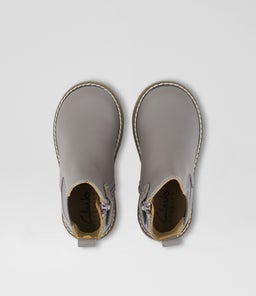 CHELSEA II TODDLER CK GREY LEATHER