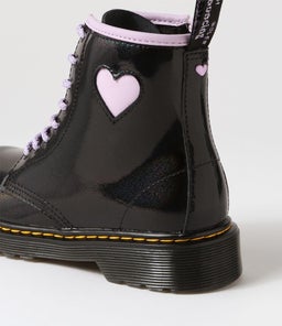 1460 JUNIOR BLACK & LILAC GALAXY SHIMMER SMOOTH