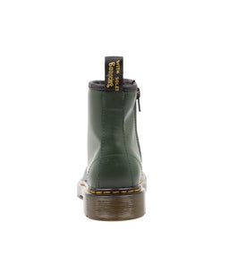 1460 JUNIOR DMS GREEN LEATHER