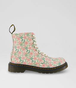 1460 JUNIOR CREAM MULTI LEATHER