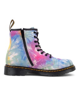 1460 JUNIOR TIE DYE MULTI SUEDE