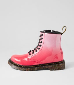 1460 JUNIOR PINK GRADIENT GLITTER PU