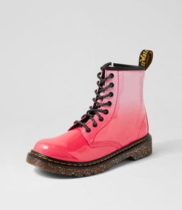 1460 JUNIOR PINK GRADIENT GLITTER PU