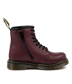 1460 JUNIOR CHERRY RED LEATHER