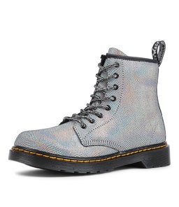 1460 JUNIOR SILVER GLORY IRIDESCENT PATENT LEATHER