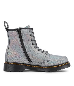 1460 JUNIOR SILVER GLORY IRIDESCENT PATENT LEATHER