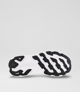 CLIFTON 9 YOUTH H1 BLACK WHITE MESH SMOOTH