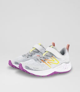 NITREL JUNIOR NB GREY WHITE PURPLE MESH SMOOTH