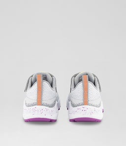 NITREL JUNIOR NB GREY WHITE PURPLE MESH SMOOTH