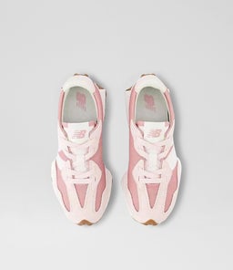 327 JUNIOR NB PINK WHITE MESH SMOOTH