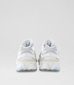 9060 JUNIOR NB WHITE BLUE GREY MESH SMOOTH