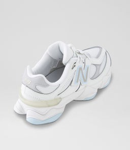 9060 JUNIOR NB WHITE BLUE GREY MESH SMOOTH