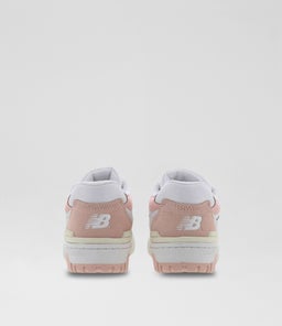 550 YOUTH NB WHITE WHITE PINK LEATHER
