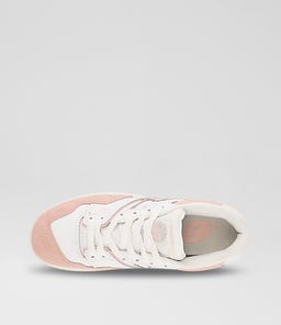 550 YOUTH NB WHITE WHITE PINK LEATHER