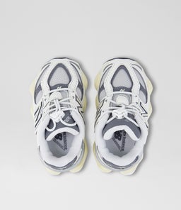 9060 TODDLER NB GREY DK GREY WHITE MESH SMOOTH